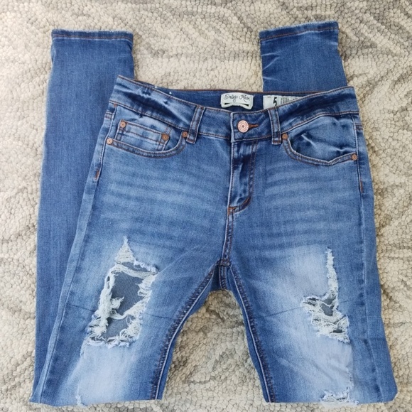 indigo rein anklet jeans